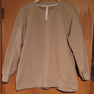 Lululemon Athletica Tan Crewneck Top